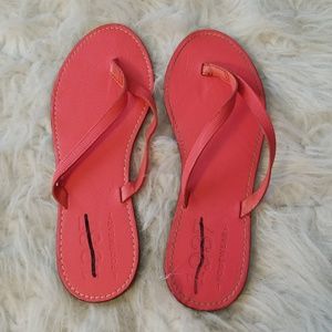Madewell 1937 Coral Color Sandals Size 8